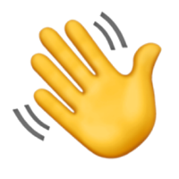 Waving hand